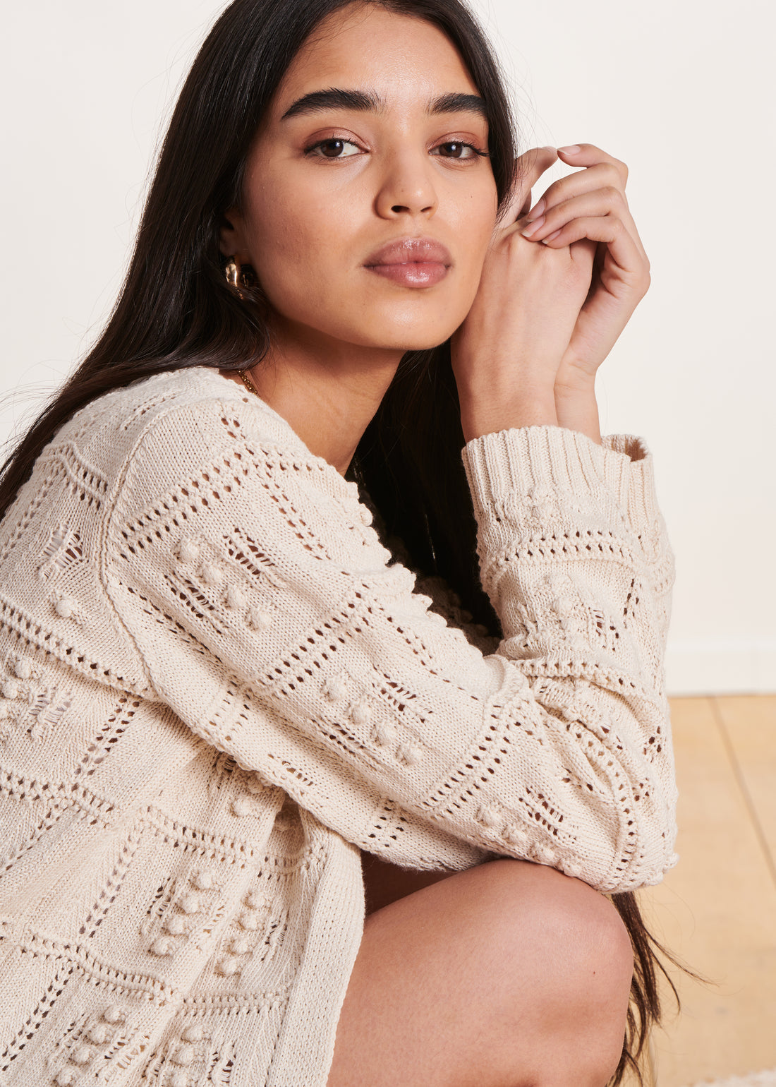 La Fée Maraboutée crochet cardigan