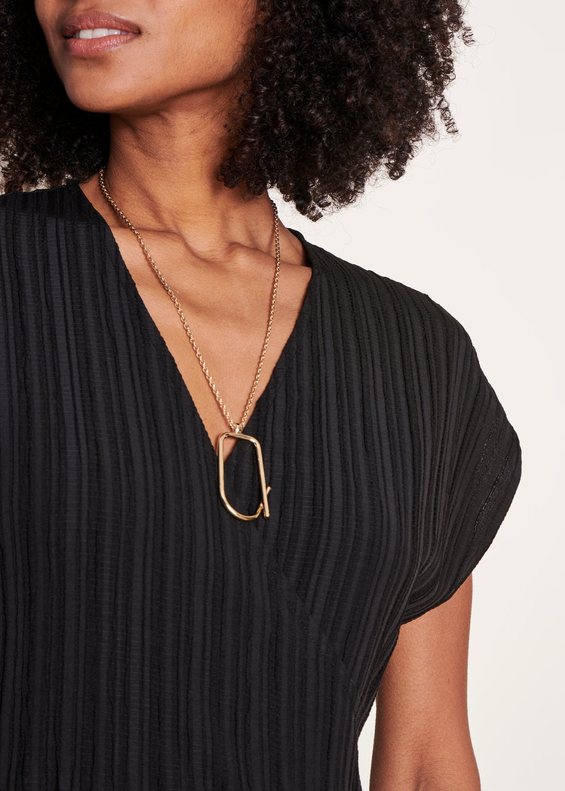 La Fée Maraboutee black wrap dress