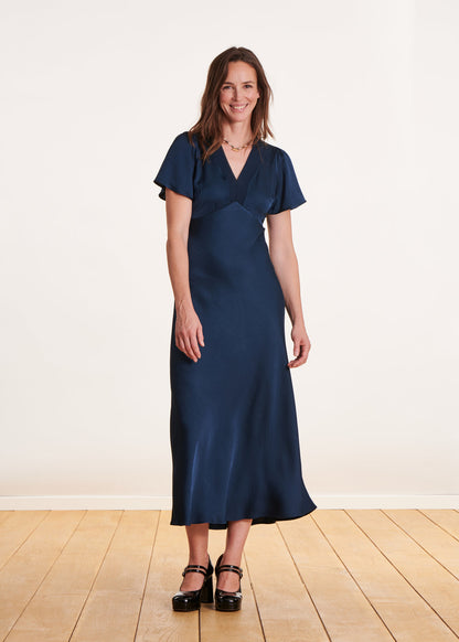 La Fée Maraboutee satin dress