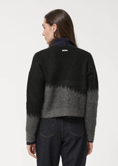 HUMILTY KENTA TWO TONED CARDIGAN