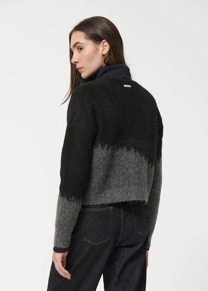 HUMILTY KENTA TWO TONED CARDIGAN