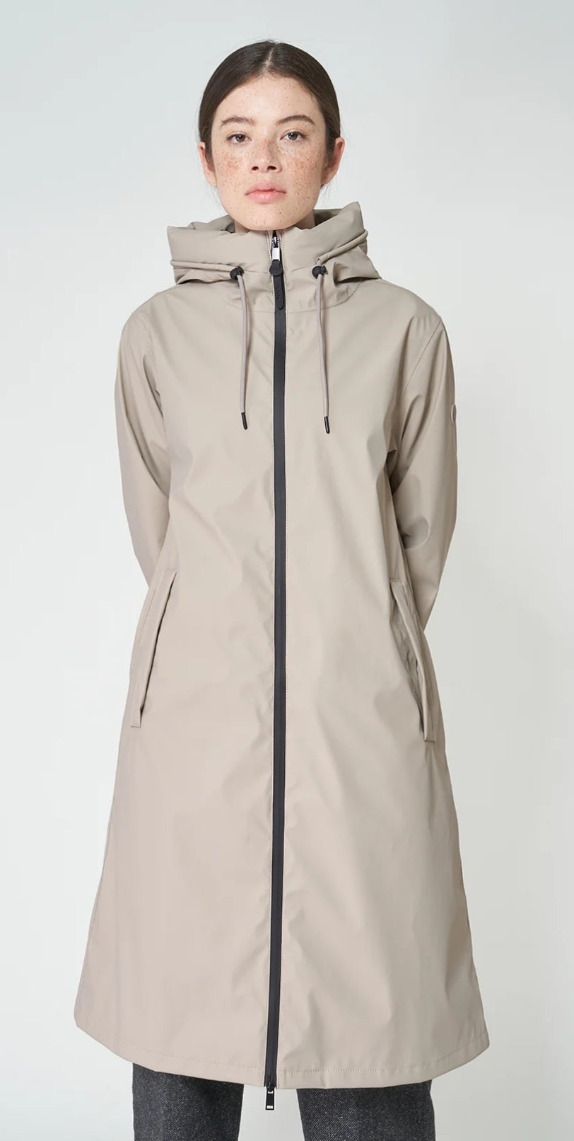 TANTA Neige coat stone grey