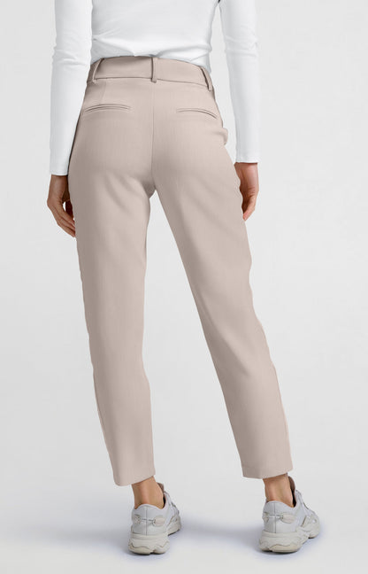 YAYA high waisted trousers with straight legs