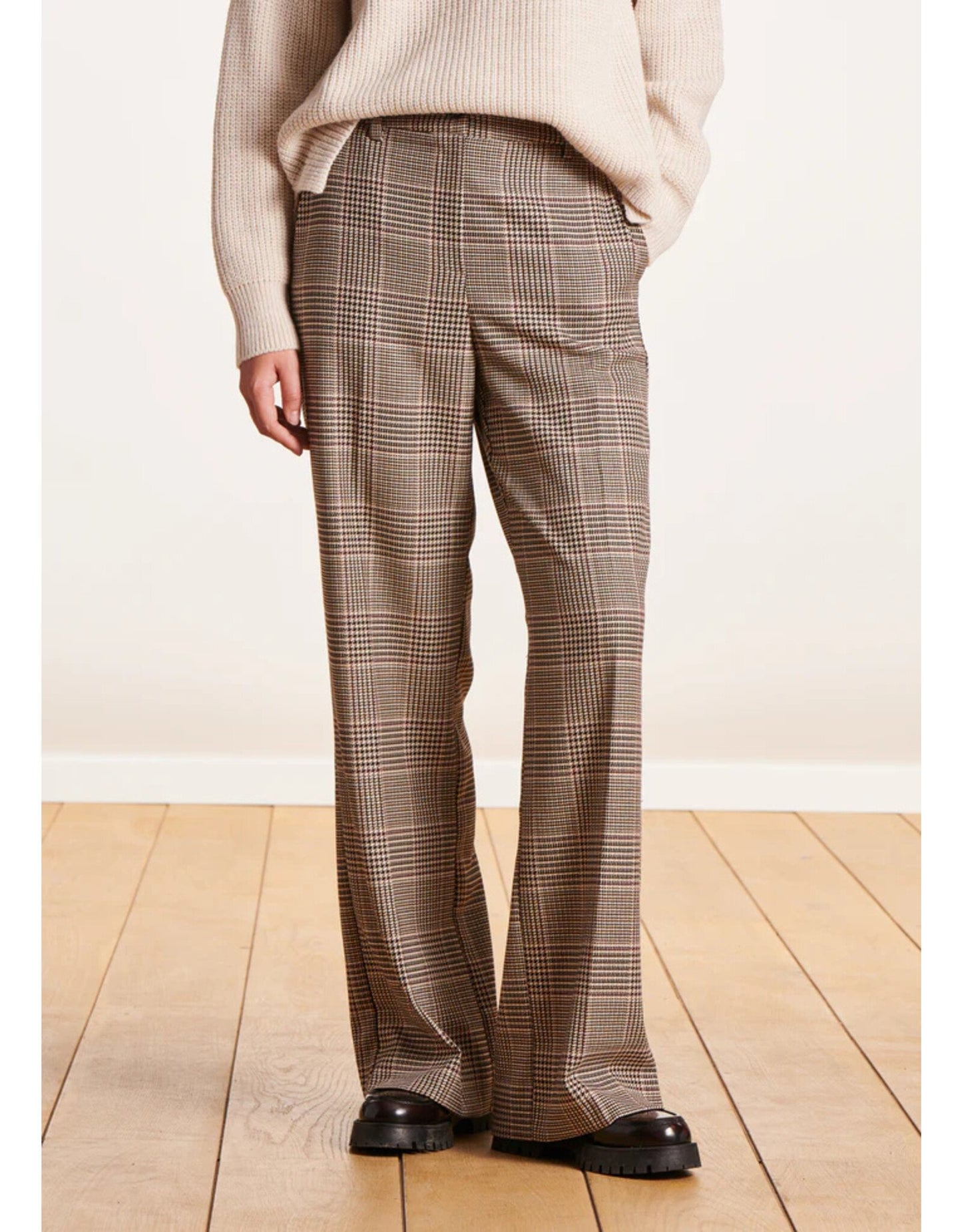 La Fée Marboutée plaid trousers