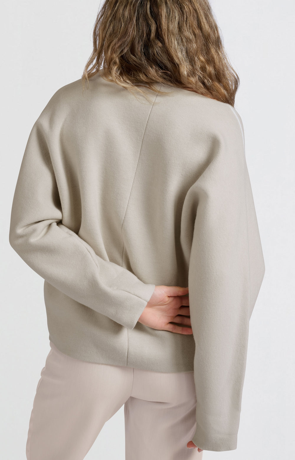 YAYA oversized sweater with v-neck