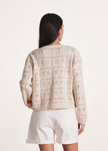 La Fée Maraboutée crochet cardigan