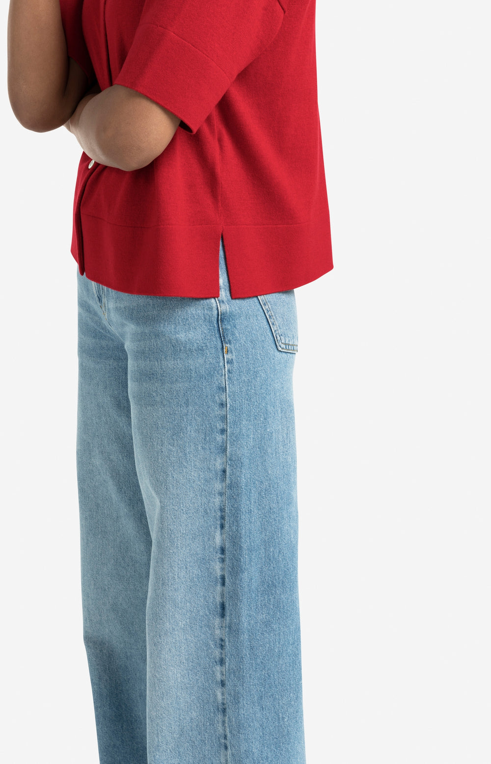 YAYA oversized fine knit cardigan