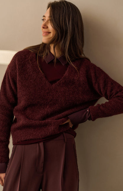 YAYA soft v-neck sweater