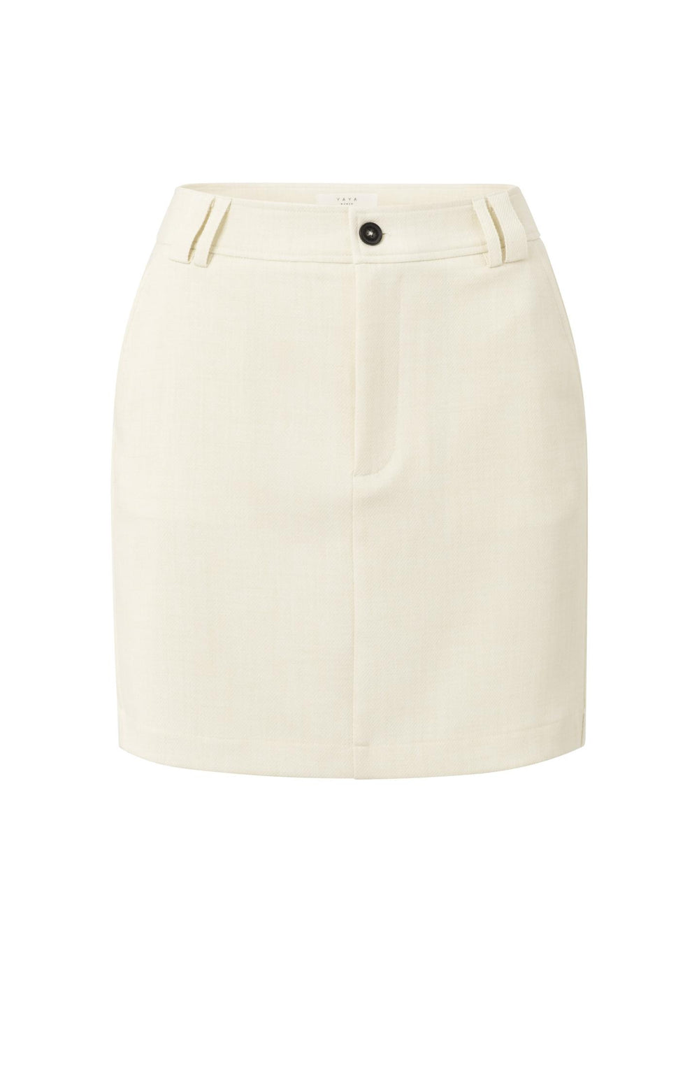 YAYA woven mini skirt with pockets