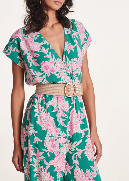 La Fée Maraboutée elasticated gold belt