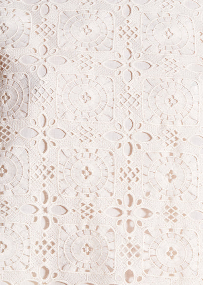 La Fée Maraboutee short sleeve lace top