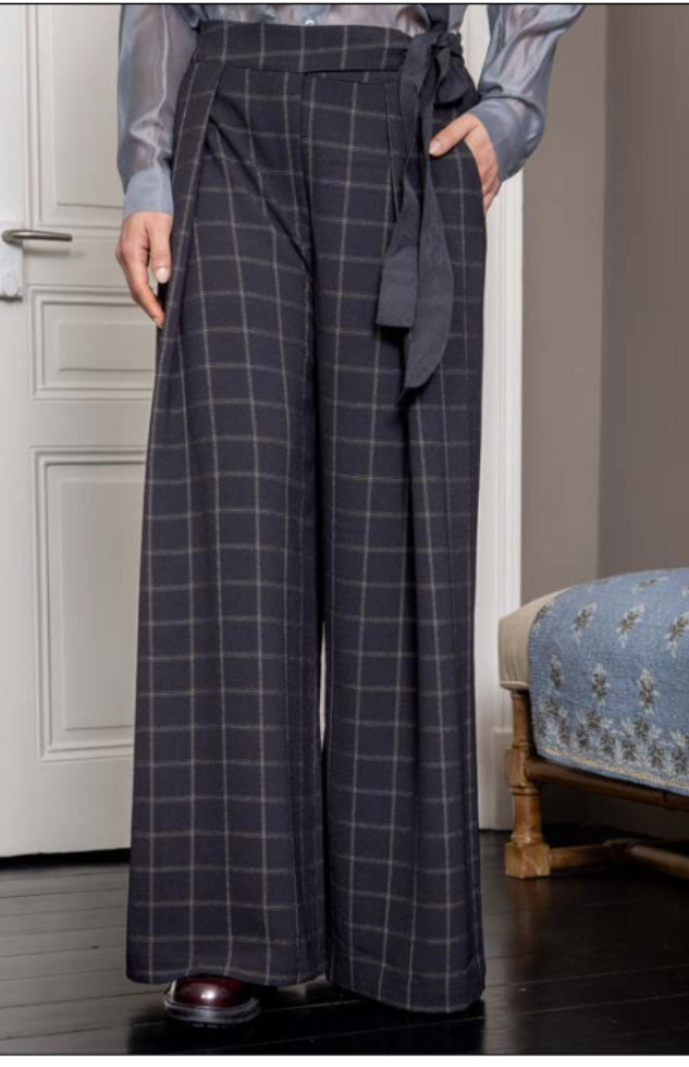 O'Mer checked trousers