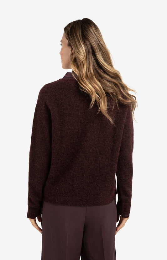 YAYA soft v-neck sweater