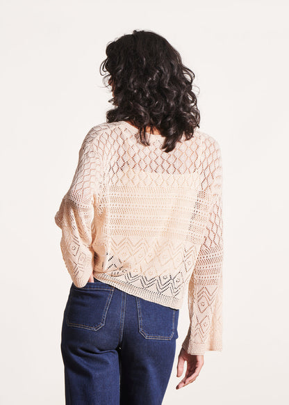 La Fée Maraboutée crochet knit jumper
