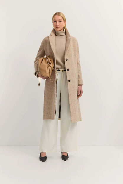 BUGATTI BIEGE WOOL COAT