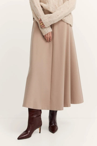 BUGATTI BEIGE ALINE SKIRT
