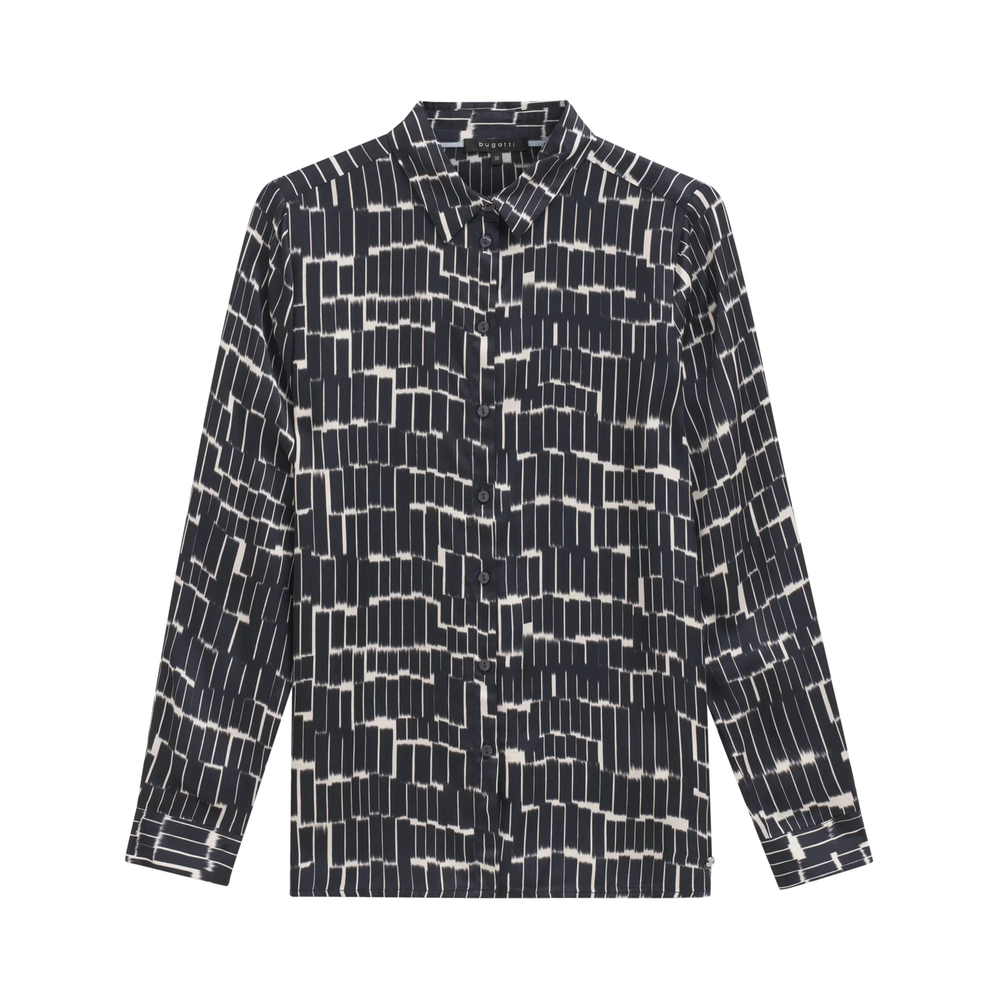 BUGATTI NAVY PRINT BLOUSE